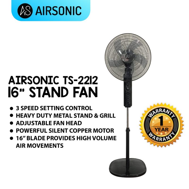 airsonic stand fan 16inch - model 2212