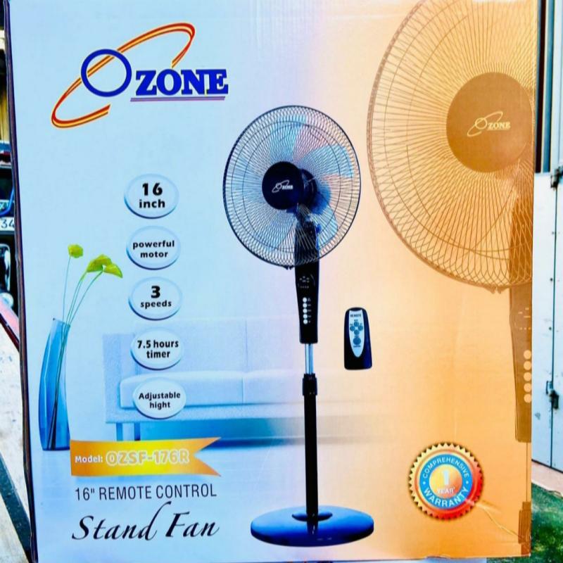 ozone stand fan 16inch with remote 